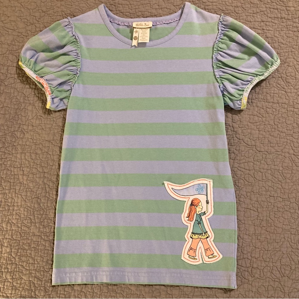 Matilda Jane It’s a Wonderful Parade Marching girl tee top size 12